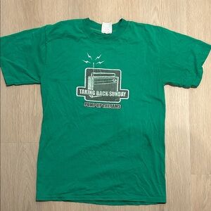 Taking back sunday pump up the jams t-shirt